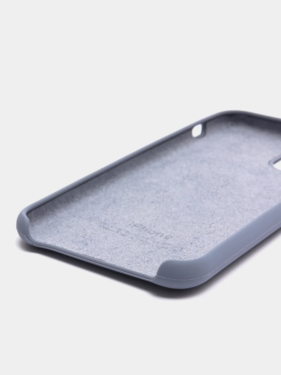 Серый чехол Silicone Case для iPhone 11 Pro