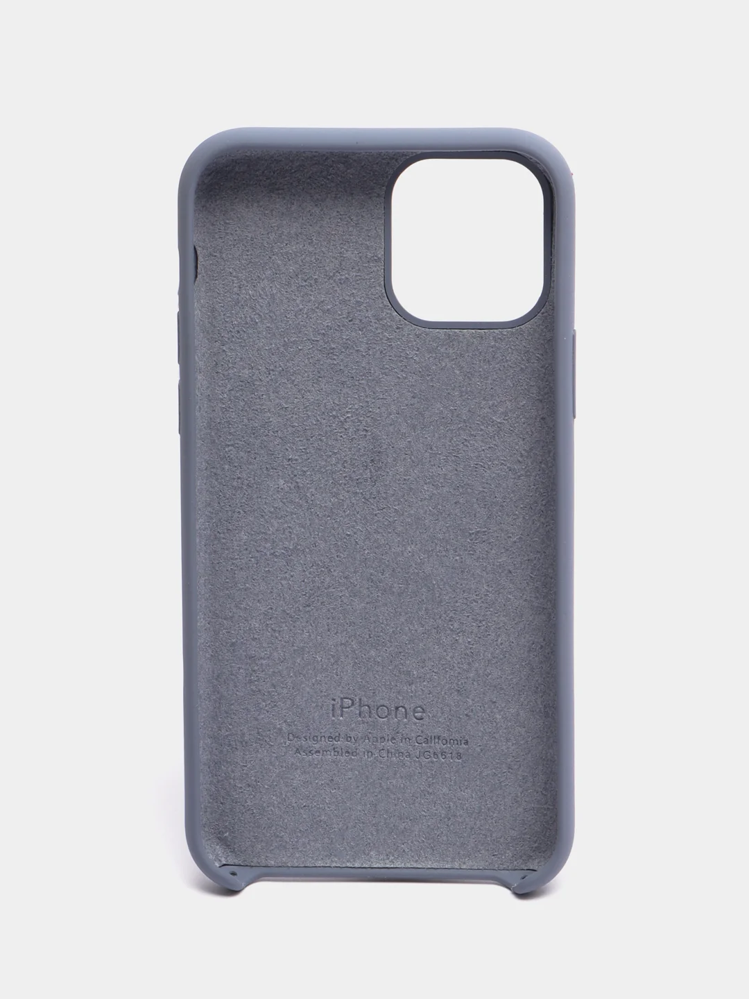 Серый чехол Silicone Case для iPhone 11 Pro
