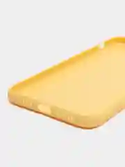 Желтый чехол для iPhone 11 Pro Max с защитой камеры