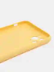 Желтый чехол для iPhone 11 Pro Max с защитой камеры