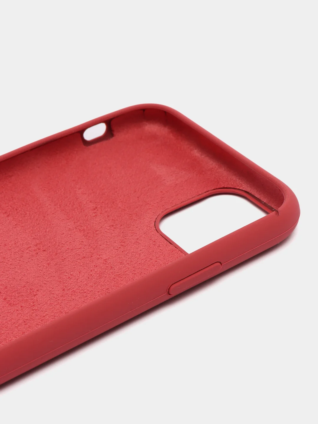 Алый чехол Silicone Case для iPhone 11