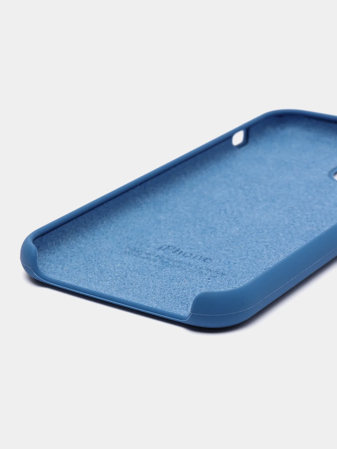 Синий чехол Silicone Case для iPhone 11 Pro