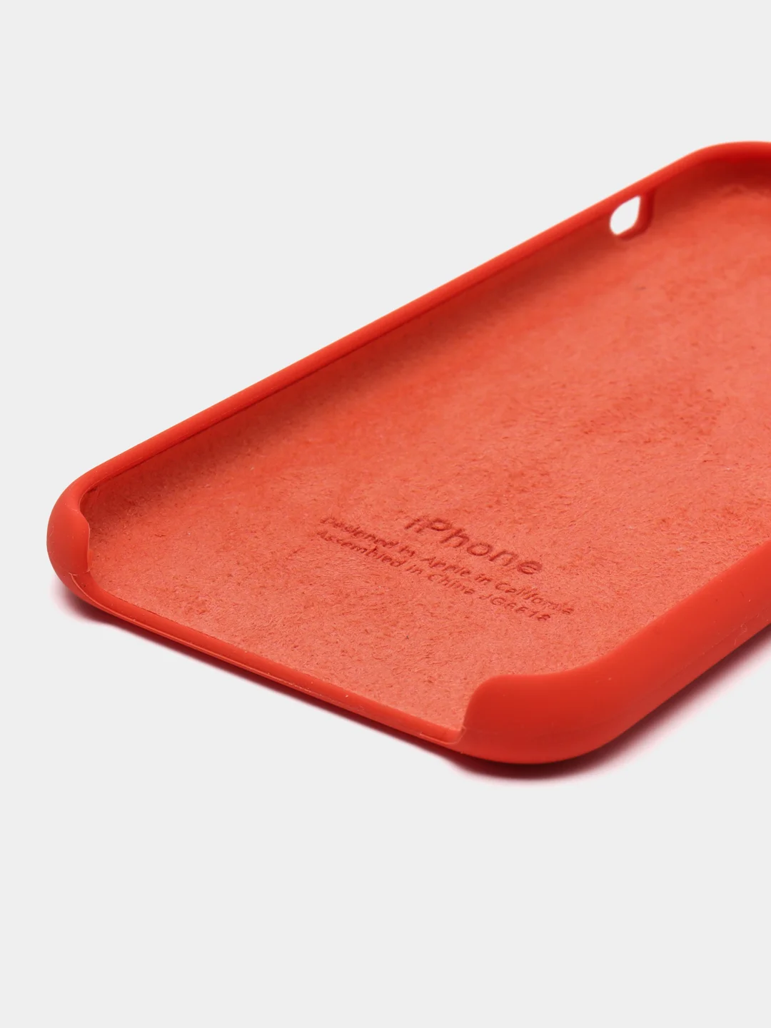Рыжий чехол Silicone Case для iPhone 11 Pro