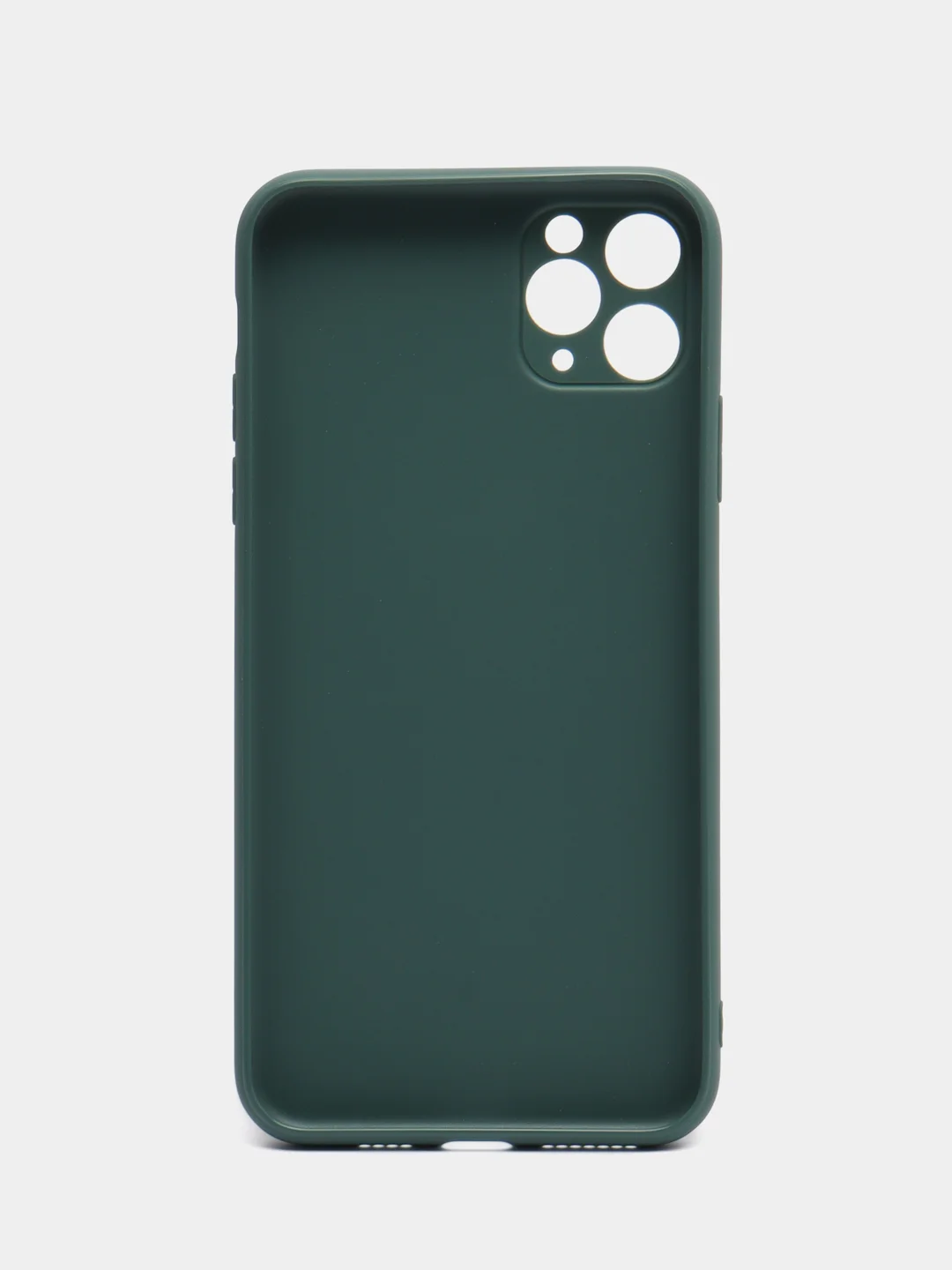 Лесной зеленый чехол для iPhone 11 Pro Max с защитой камеры