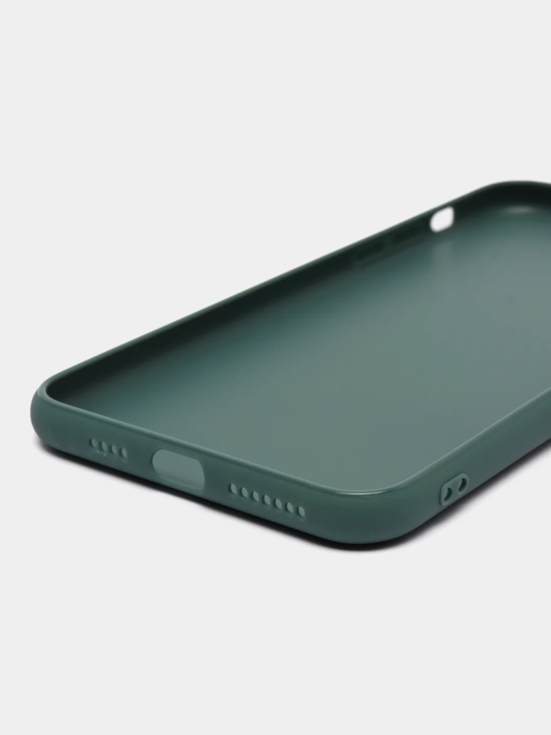 Лесной зеленый чехол для iPhone 11 Pro Max с защитой камеры