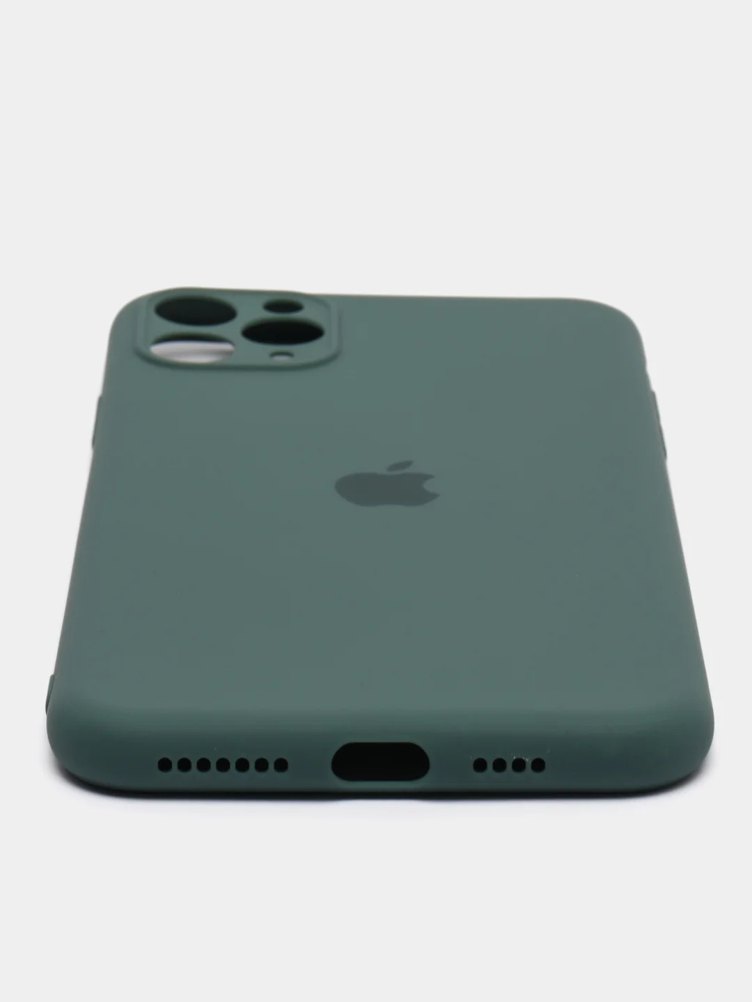 Лесной зеленый чехол для iPhone 11 Pro Max с защитой камеры