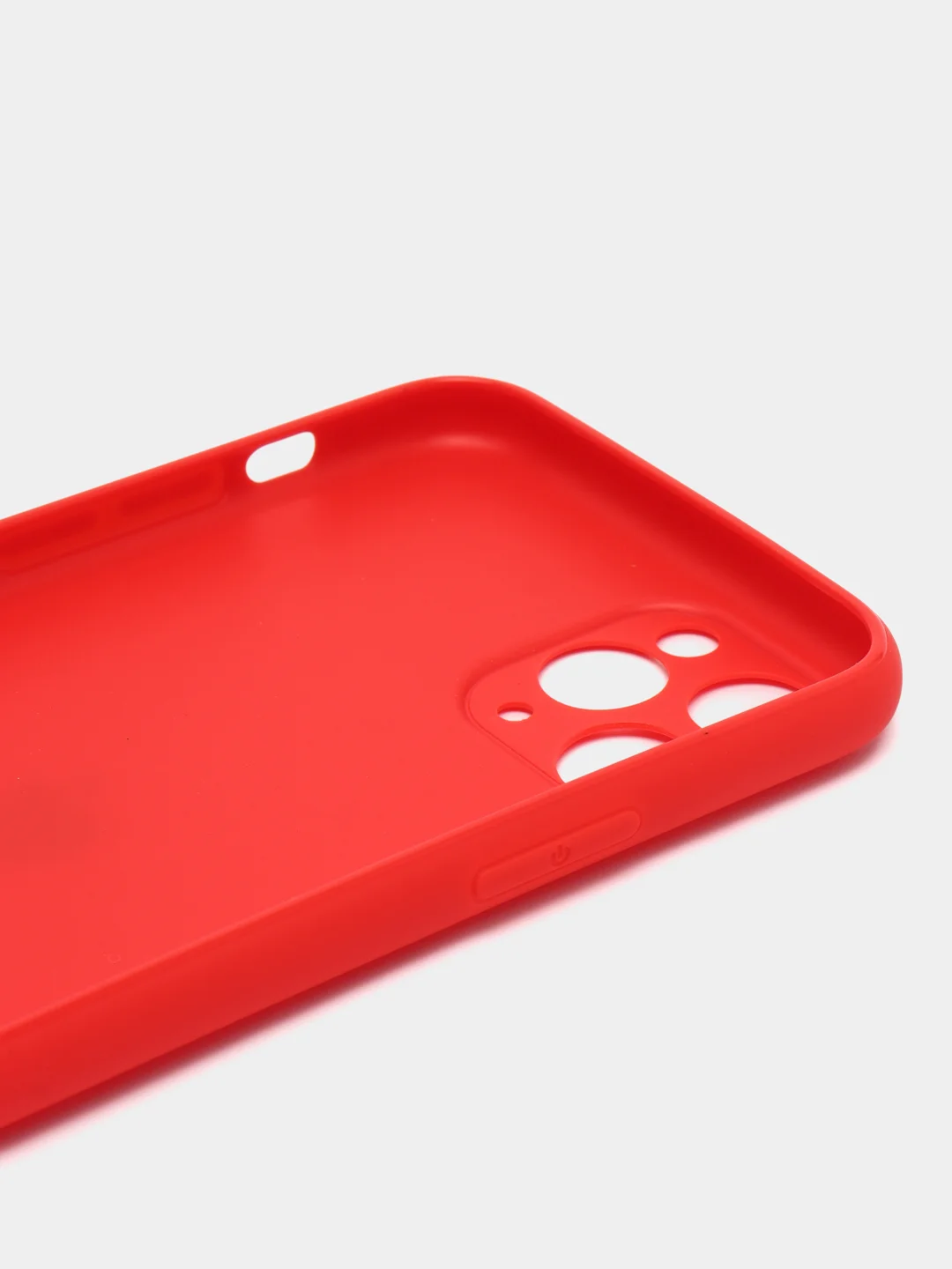 Красный чехол для iPhone 11 Pro с защитой камеры
