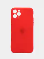 Красный чехол для iPhone 11 Pro с защитой камеры