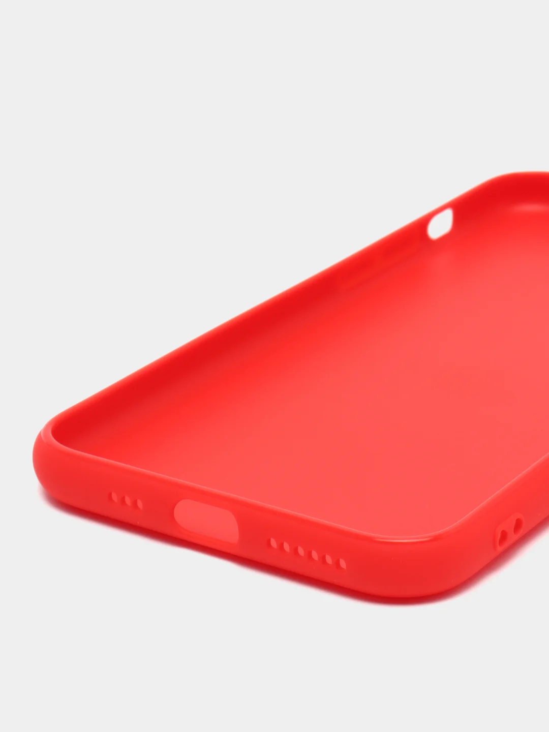 Красный чехол для iPhone 11 Pro с защитой камеры