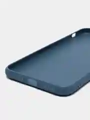 Синий меланж чехол для iPhone 11 Pro Max с защитой камеры