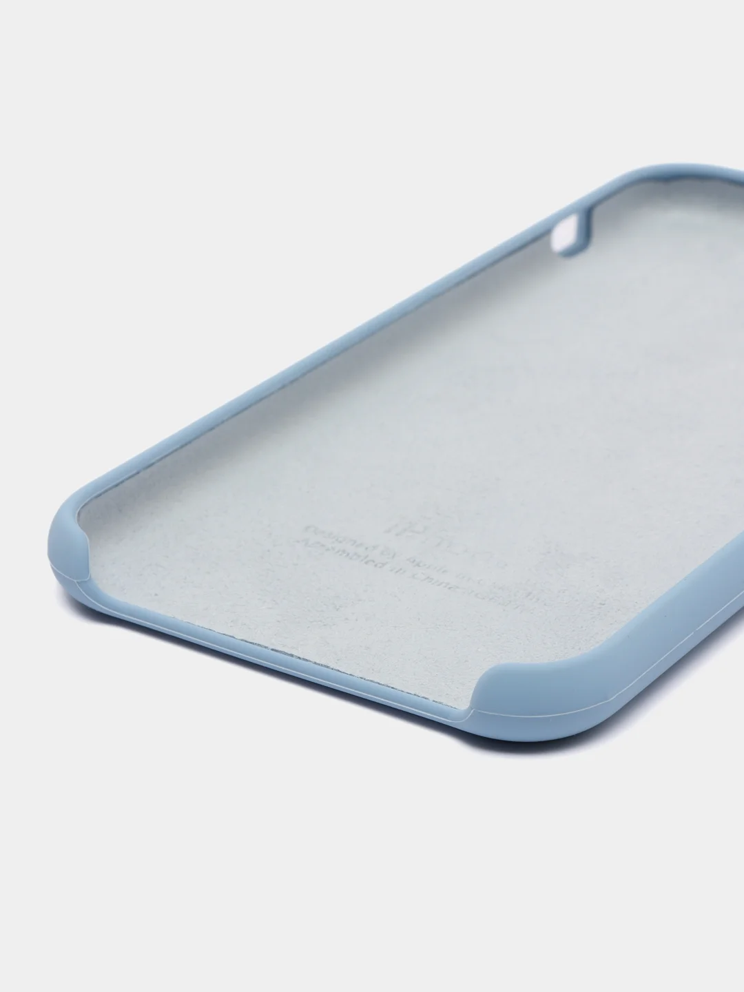 Небесно-голубой чехол Silicone Case для iPhone 11 Pro