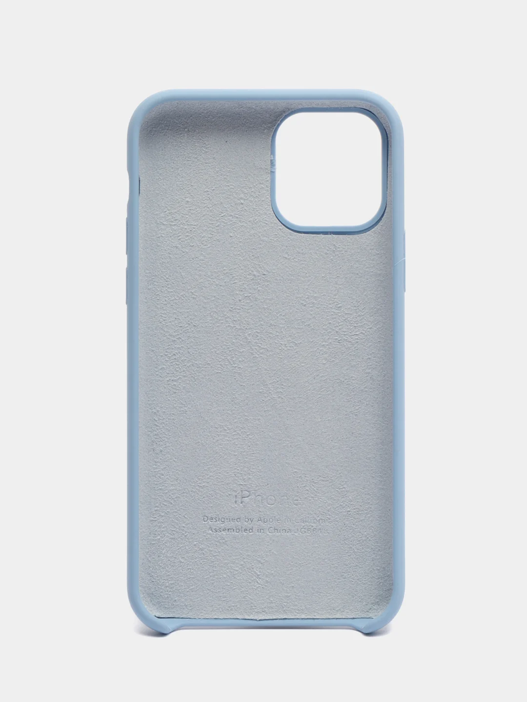 Небесно-голубой чехол Silicone Case для iPhone 11 Pro