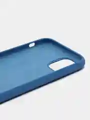 Синий меланж чехол Silicone Case для iPhone 11