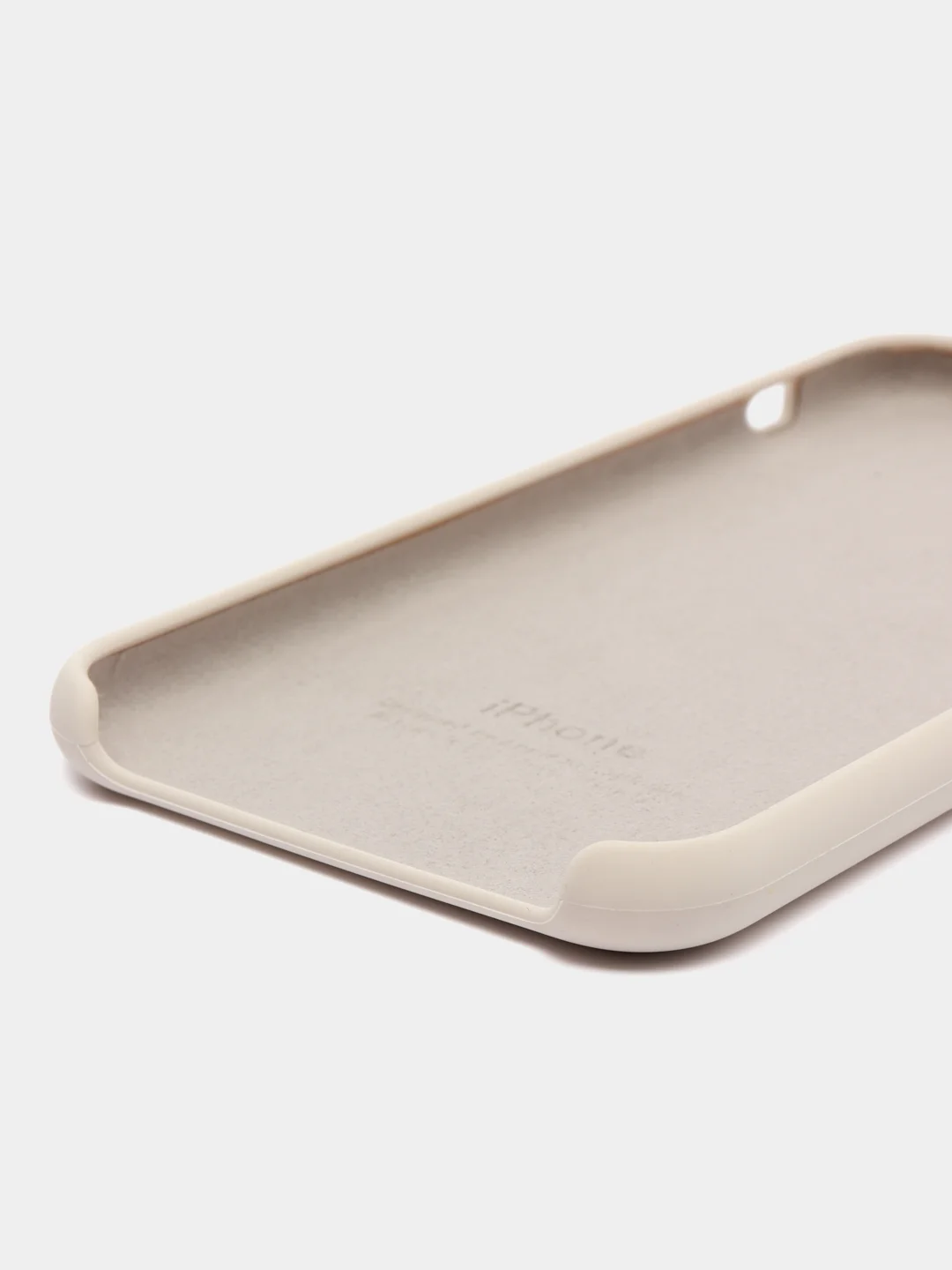 Бежевый чехол Silicone Case для iPhone 11 Pro
