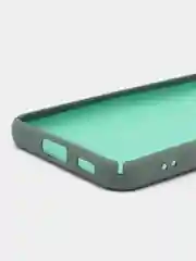 Зелёный хаки чехол силиконовый для Samsung Galaxy S22 (Самсунг Галакси С22), Silicone Cover