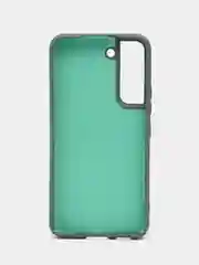 Зелёный хаки чехол силиконовый для Samsung Galaxy S22 (Самсунг Галакси С22), Silicone Cover