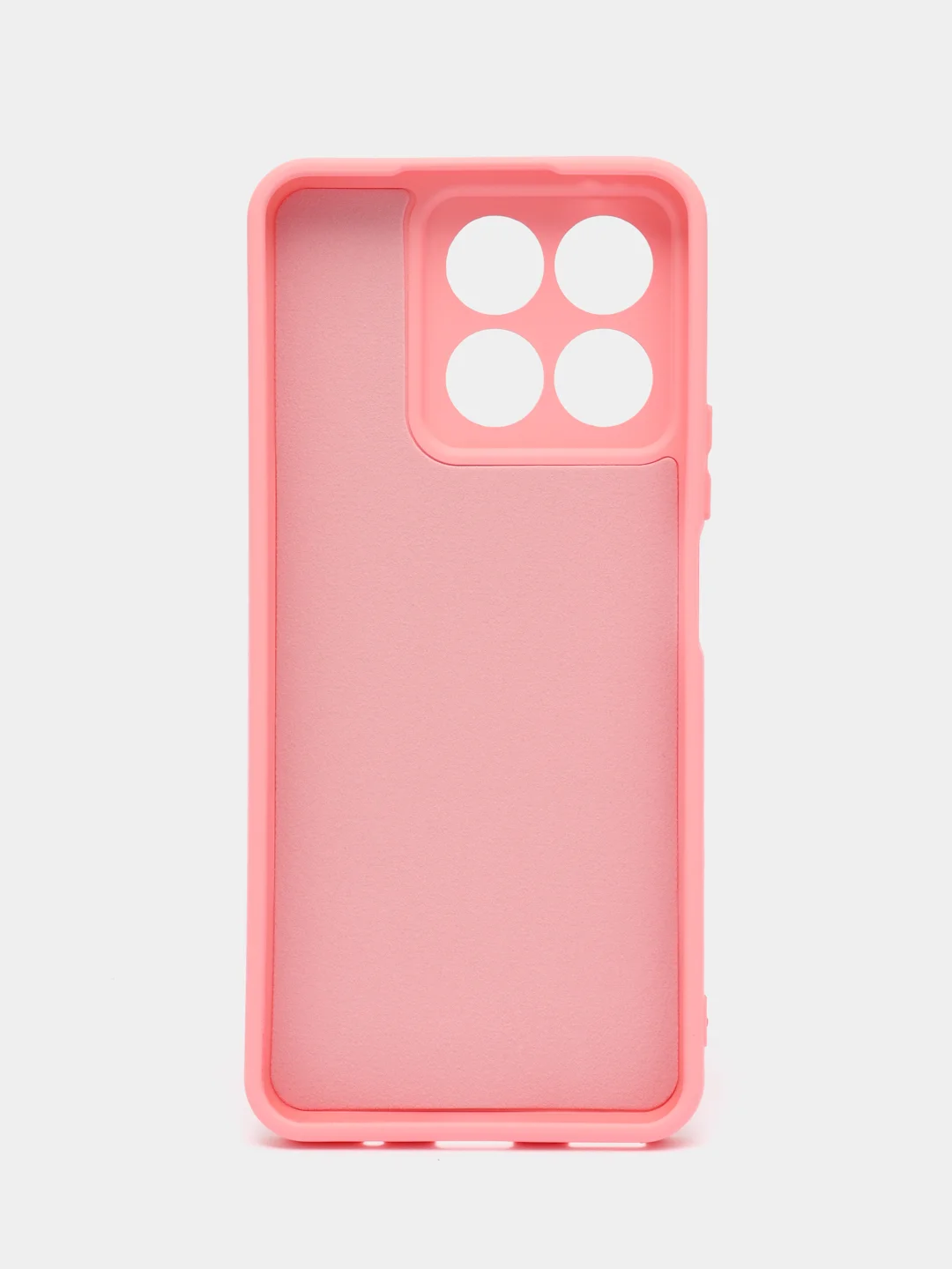 Розовый чехол силиконовый для Huawei Honor X8a (Хуавей Хонор Х8а) Silicone Cover