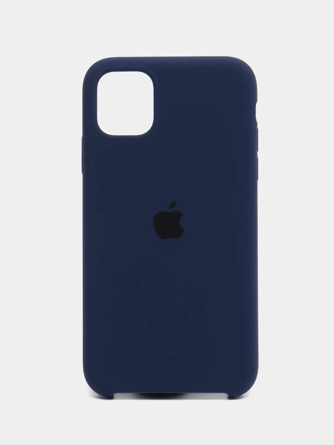 Темно-синий чехол Silicone Case для iPhone 11