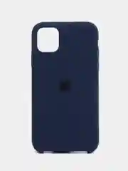 Темно-синий чехол Silicone Case для iPhone 11