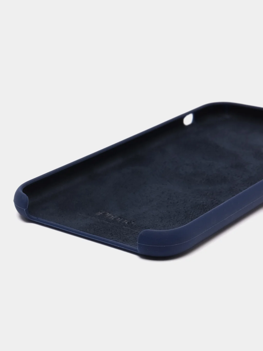 Темно-синий чехол Silicone Case для iPhone 11