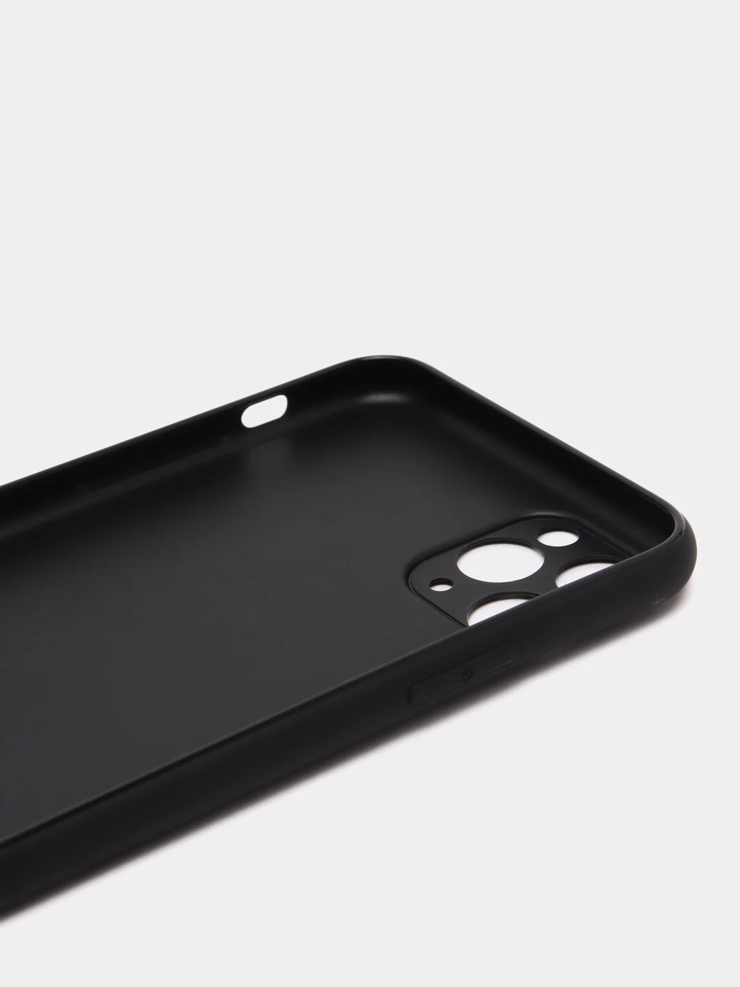 Черный чехол для iPhone 11 Pro Max с защитой камеры