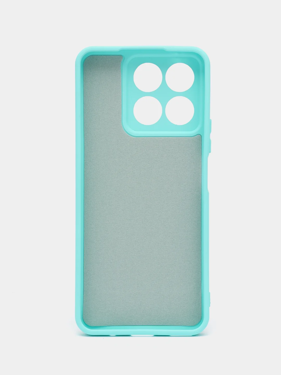 Бирюзовый чехол силиконовый для Huawei Honor X8a (Хуавей Хонор Х8а) Silicone Cover