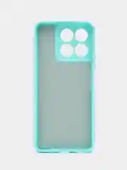 Бирюзовый чехол силиконовый для Huawei Honor X8a (Хуавей Хонор Х8а) Silicone Cover