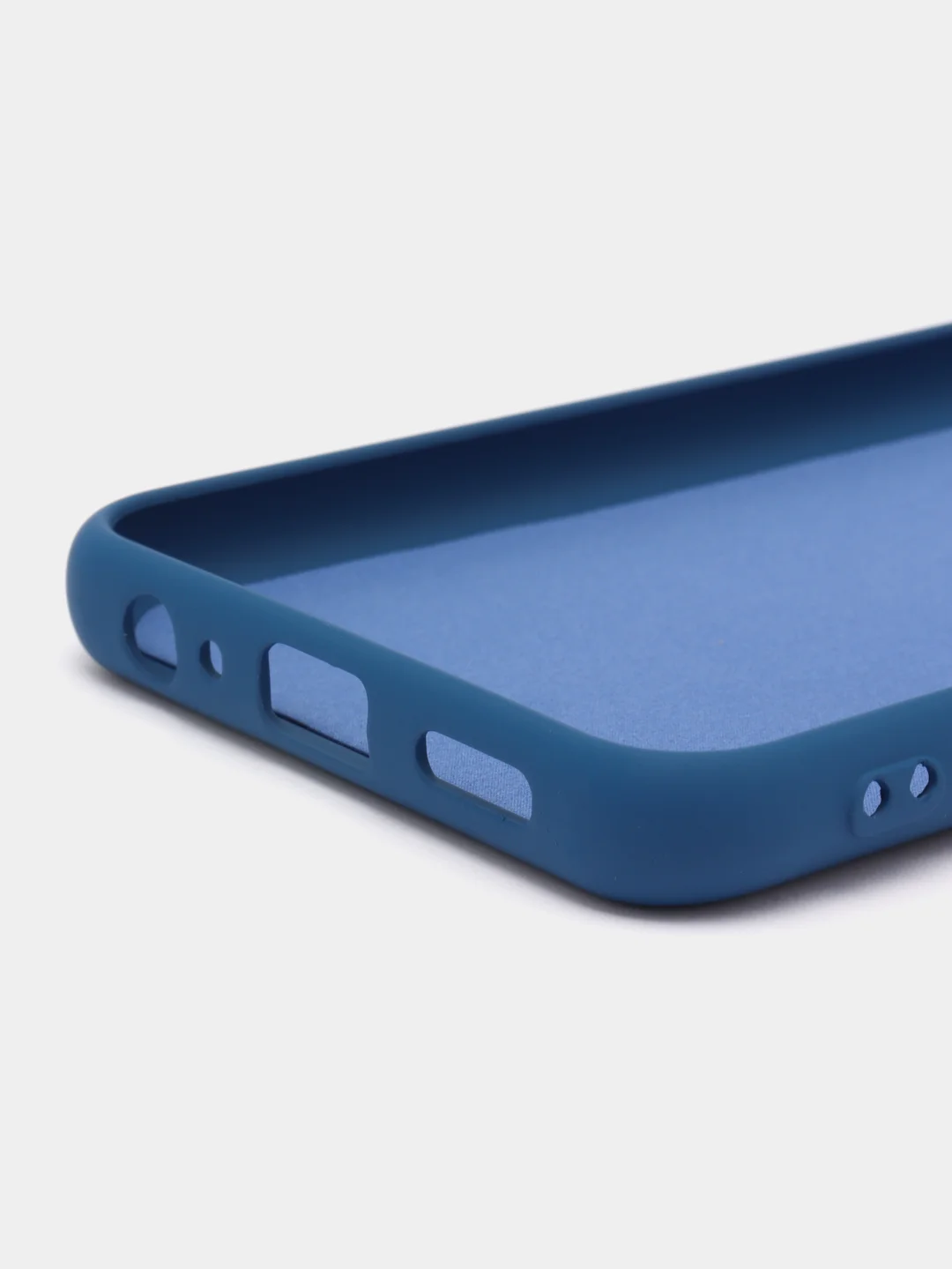 Синий чехол силиконовый для Huawei Honor X5 / Хуавей Хонор Х5 Silicone Cover