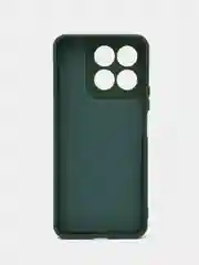 Тёмно-зелёный чехол силиконовый для Huawei Honor X8a (Хуавей Хонор Х8а) Silicone Cover