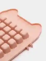 Розовый лоток для льда