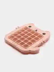 Розовый лоток для льда