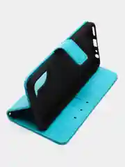 Голубой чехол книжка для Realme 10 Pro, Realme 10 Pro+, кожаный PU