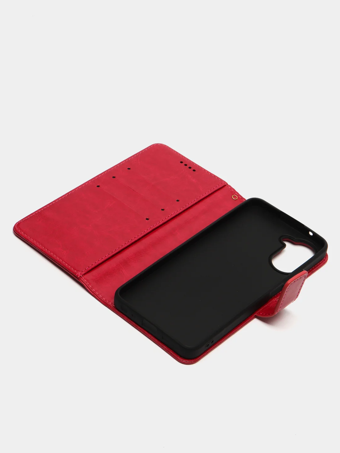 Темно-синий чехол книжка для Realme 10 Pro, Realme 10 Pro+, кожаный PU