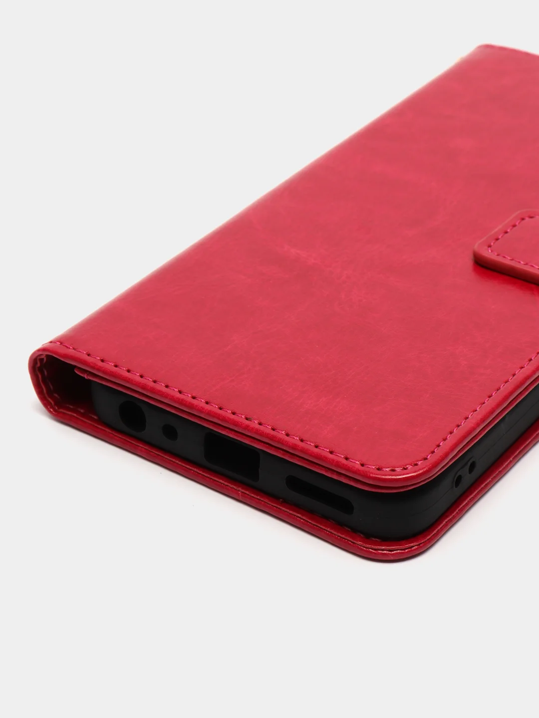 Темно-синий чехол книжка для Realme 10 Pro, Realme 10 Pro+, кожаный PU