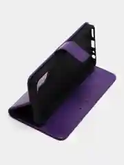 Фиолетовый чехол книжка для Realme 10 Pro, Realme 10 Pro+, кожаный PU