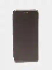 Серебряный чехол-книжка Xiaomi Poco M5 / Poco M4 5G  (Поко М5)