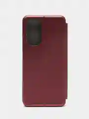 Багровый чехол книжка для Honor X7 (Хонор Х7)