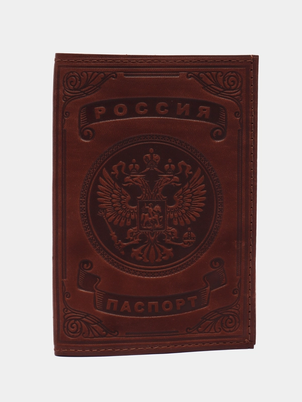Обложка на паспорт из натуральной кожи