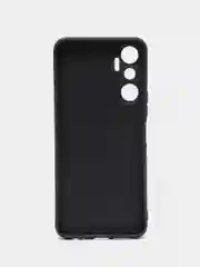 Синий меланж силиконовый чехол для infinix Hot 20 4G, с принтом, с рисунком (Инфиникс Хот 20 4г)