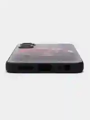 Синий меланж силиконовый чехол для infinix Hot 20 4G, с принтом, с рисунком (Инфиникс Хот 20 4г)