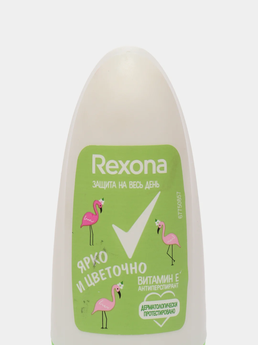 Зеленый антиперспирант део-ролик Rexona, женский