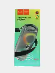Серый портативная колонка Bluetooth HC12, влагостойкая музыкальная акустика