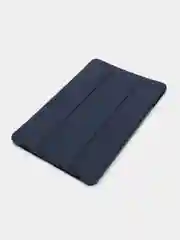 Темно-синий чехол-книжка КАРТОФАН для планшета Honor Pad 8 с функцией подставки из экокожи