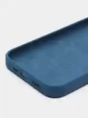 Тёмно-бирюзовый чехол Silicone Case для iPhone 14, 14 Pro, 14 Plus, 14 Pro Max, с закрытым низом