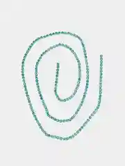 Бирюзовый стразовая цепочка в цветной оправе, стразовая лента для создания украшений