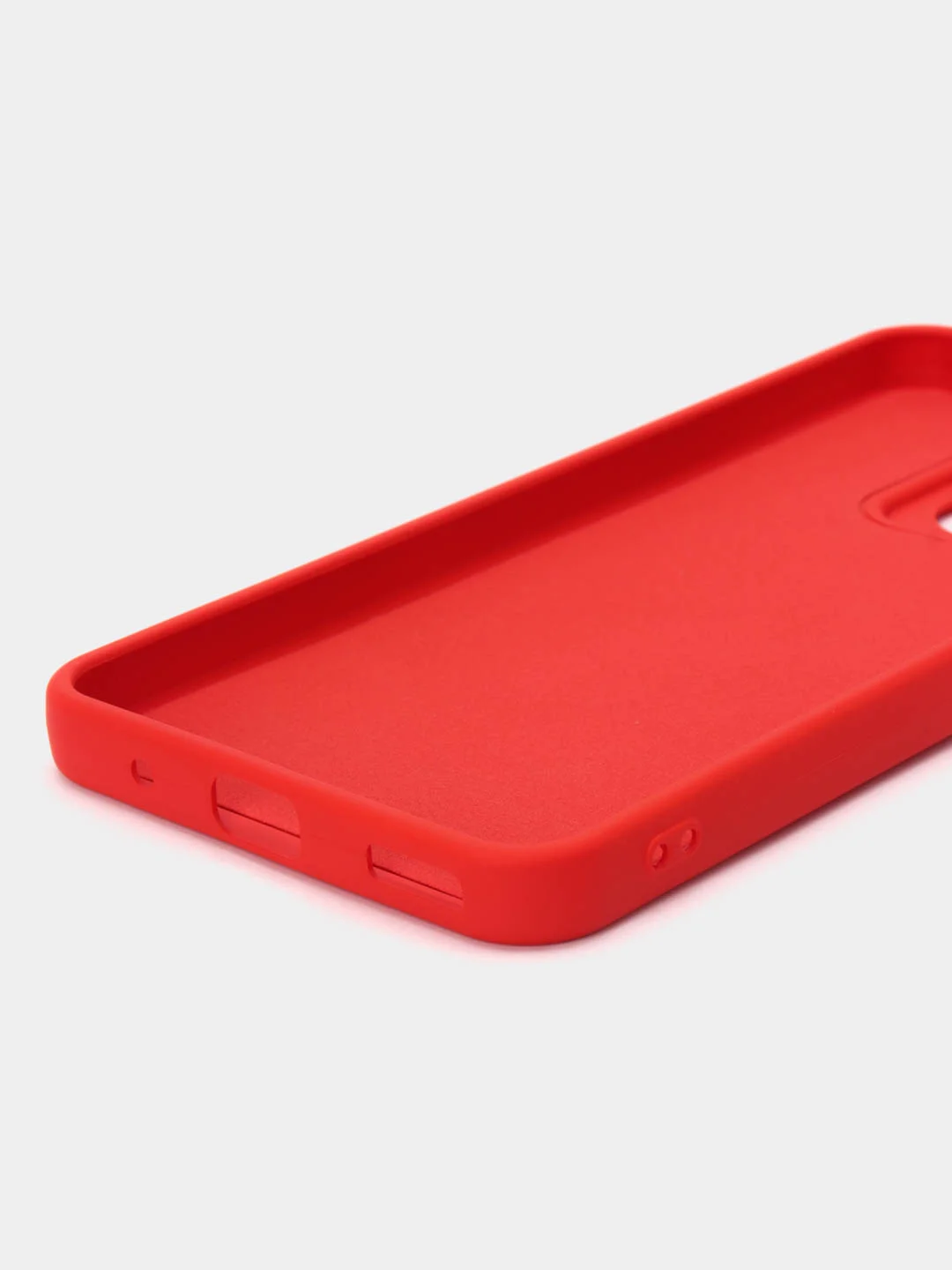 Красный чехол силиконовый для Huawei Honor X8a (Хуавей Хонор Х8а) Silicone Cover