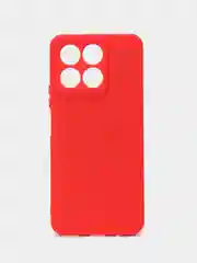 Красный чехол силиконовый для Huawei Honor X8a (Хуавей Хонор Х8а) Silicone Cover