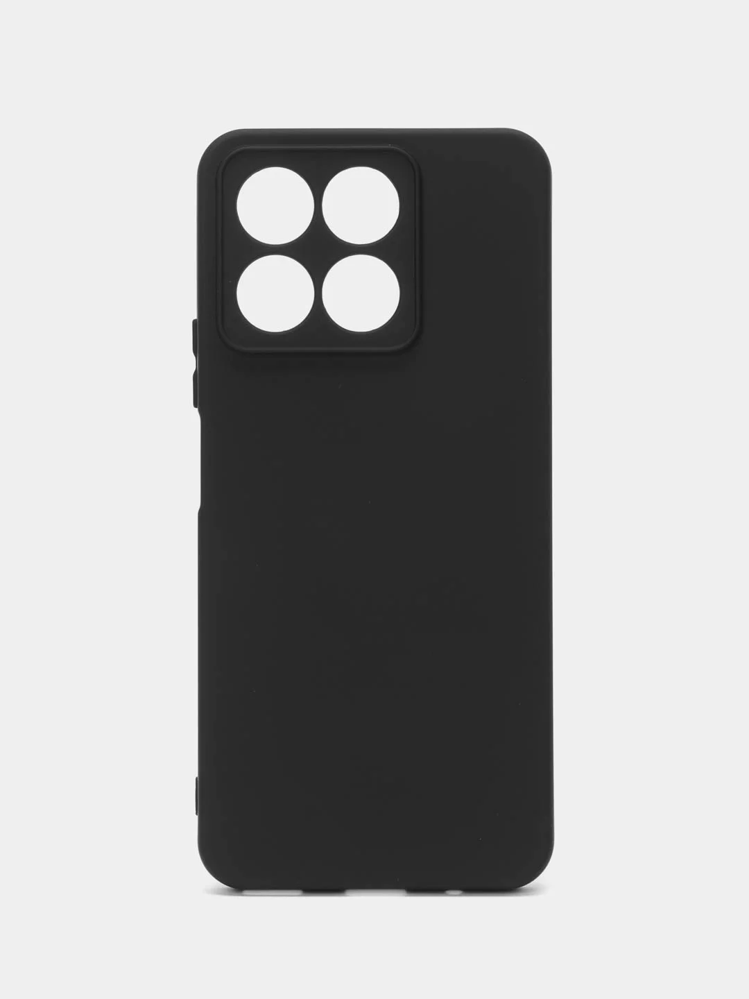 Черный чехол силиконовый для Huawei Honor X8a (Хуавей Хонор Х8а) Silicone Cover