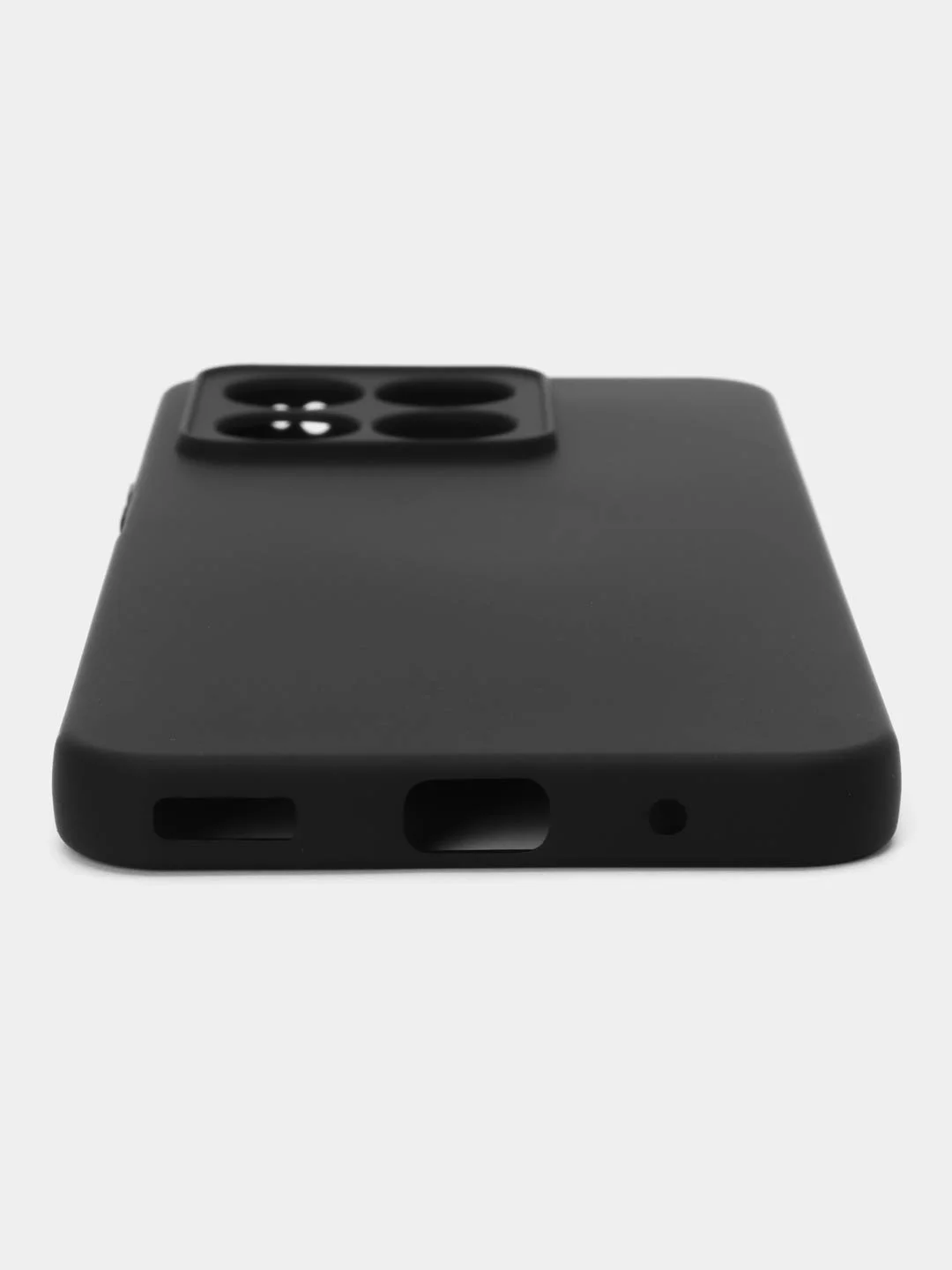 Черный чехол силиконовый для Huawei Honor X8a (Хуавей Хонор Х8а) Silicone Cover