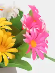 Зелёный хаки искусственные цветы. Герберы (пластиковый букет). Композиция. 18 см